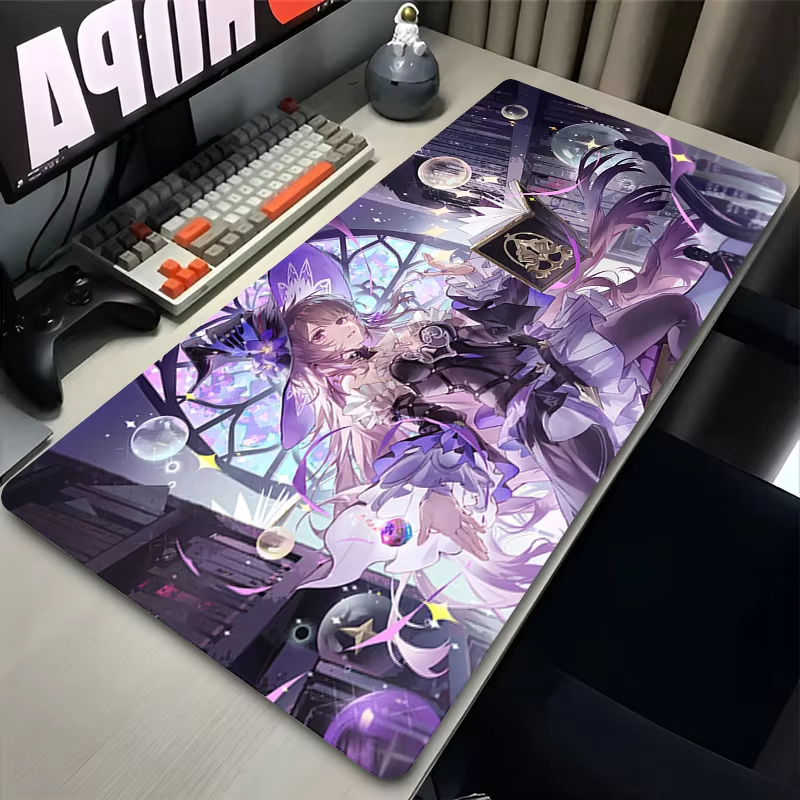Tech Accessories For Desk - Mouse Pad Kawaii Magic Anime Girl