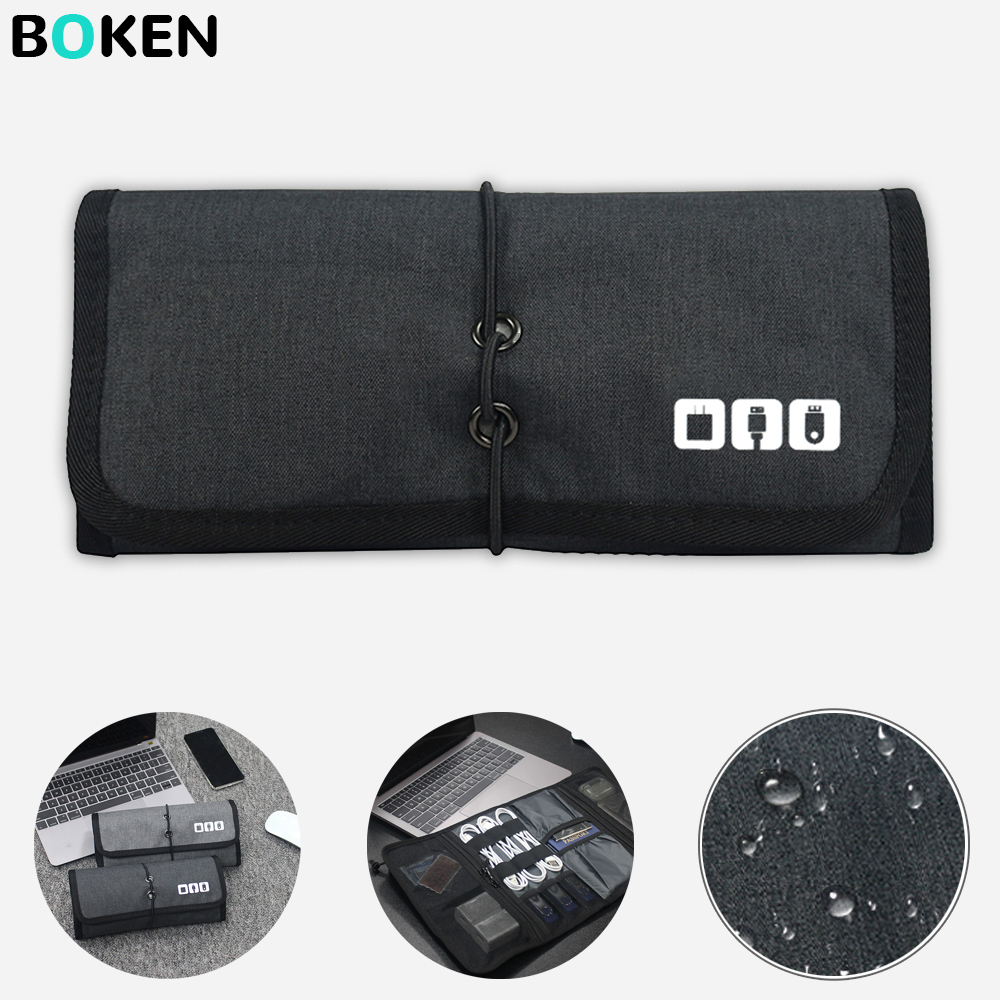 Tech Accessories Travel Organizer Pouch - Tech Organizer Bag Cable Storage Case