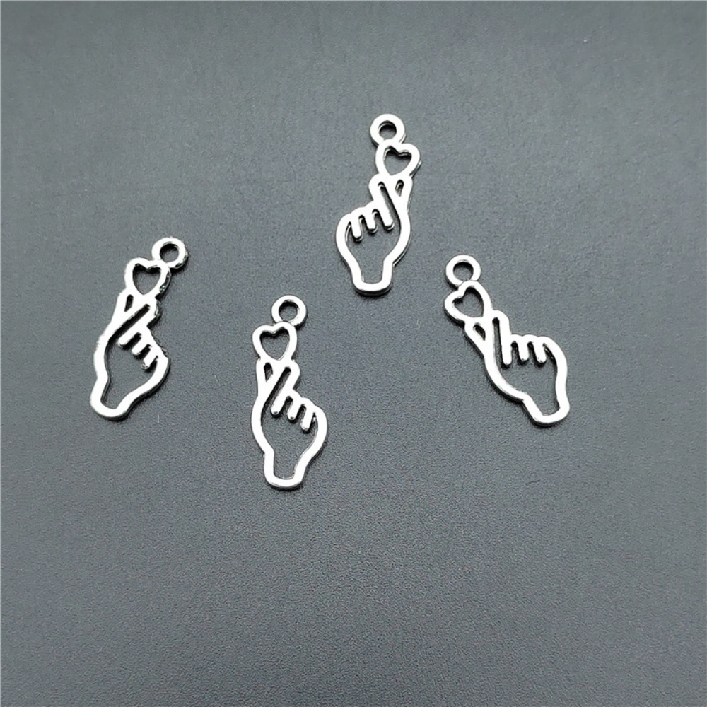 10-100pcs Finger Heart Diy Jew - огляд і ціна Y2K Tech Accessories