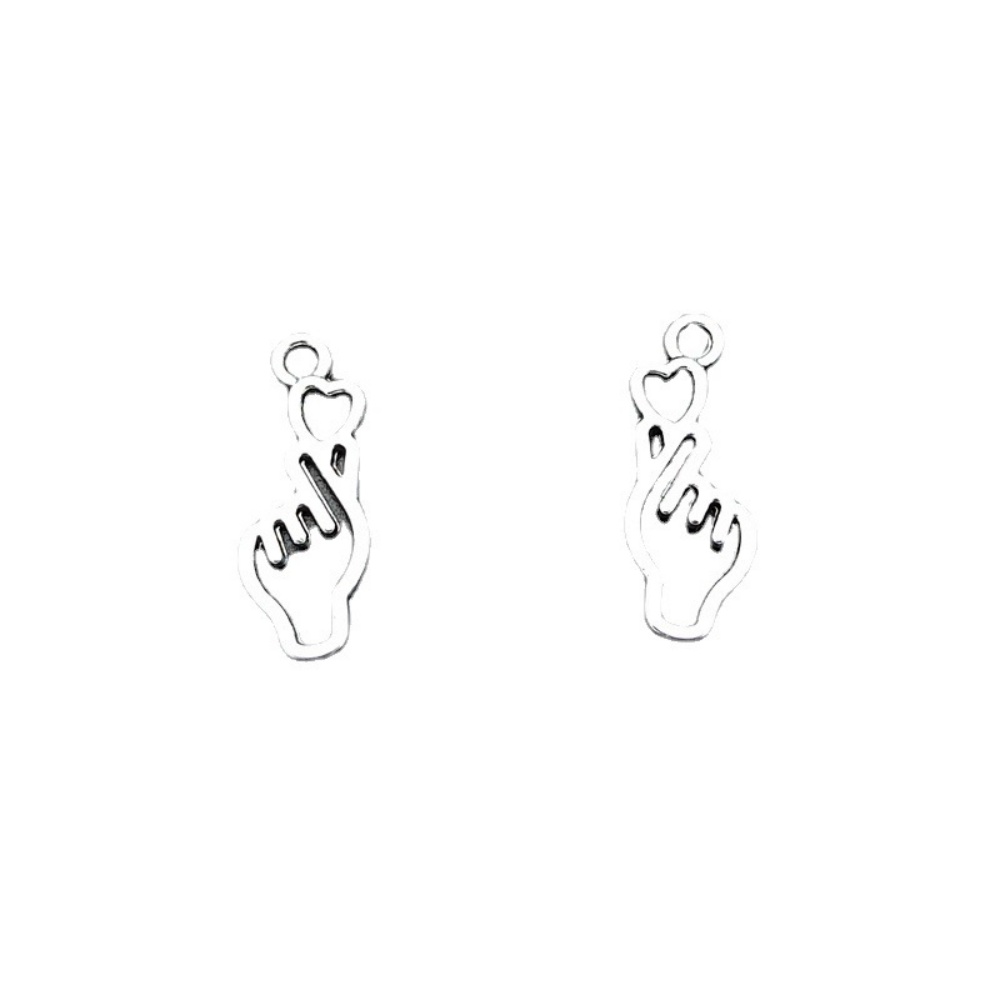 10-100pcs Finger Heart Diy Jew - огляд і ціна Y2K Tech Accessories