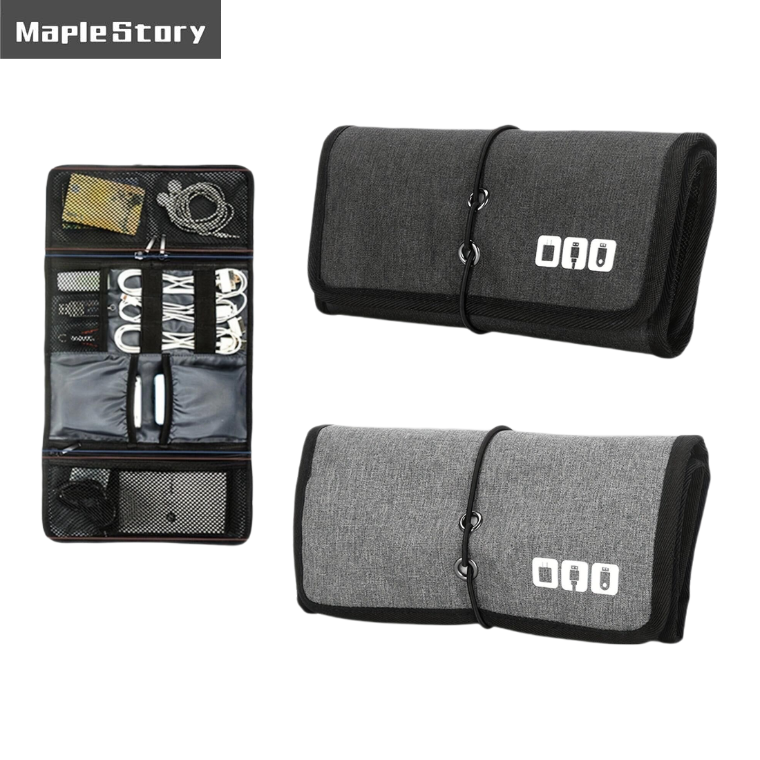 Travel Cable Storage Bag，Elect - огляд і ціна Tech Accessories Travel Organizer Pouch
