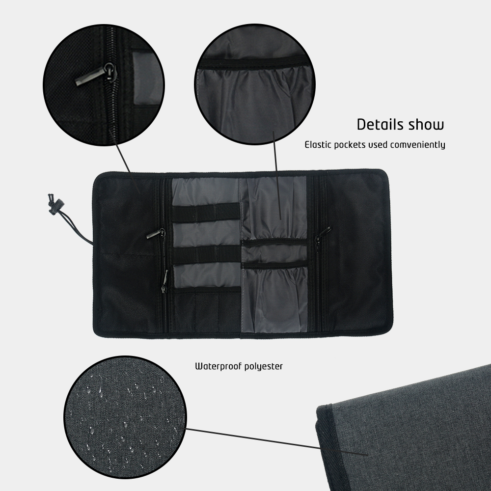Tech Organizer Bag Cable Stora - огляд і ціна Tech Accessories Travel Organizer Pouch
