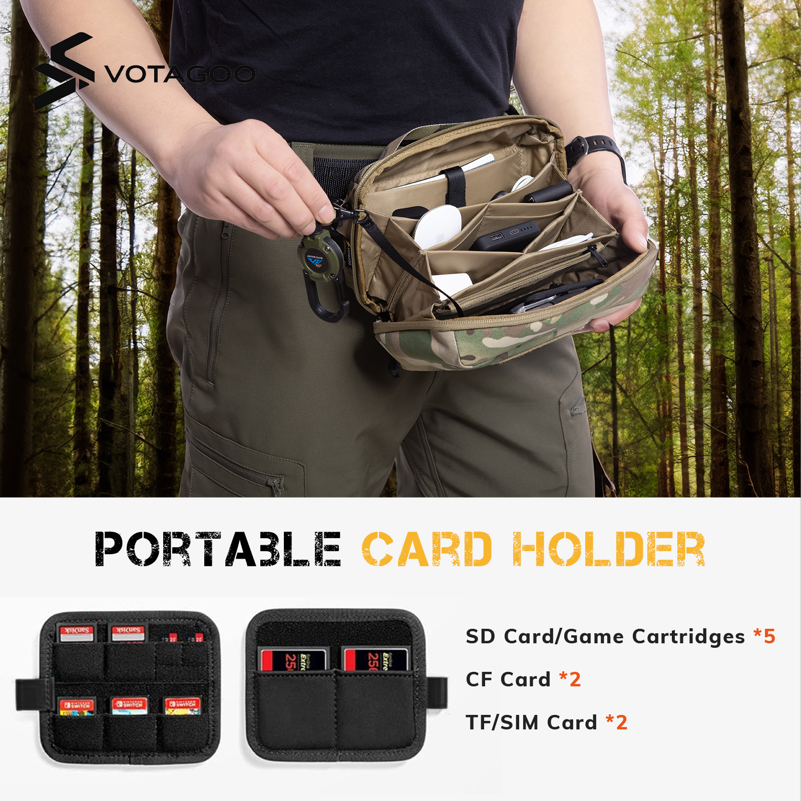 VOTAGOO Electronic Organizer T - огляд і ціна Tech Accessories Travel Organizer Pouch