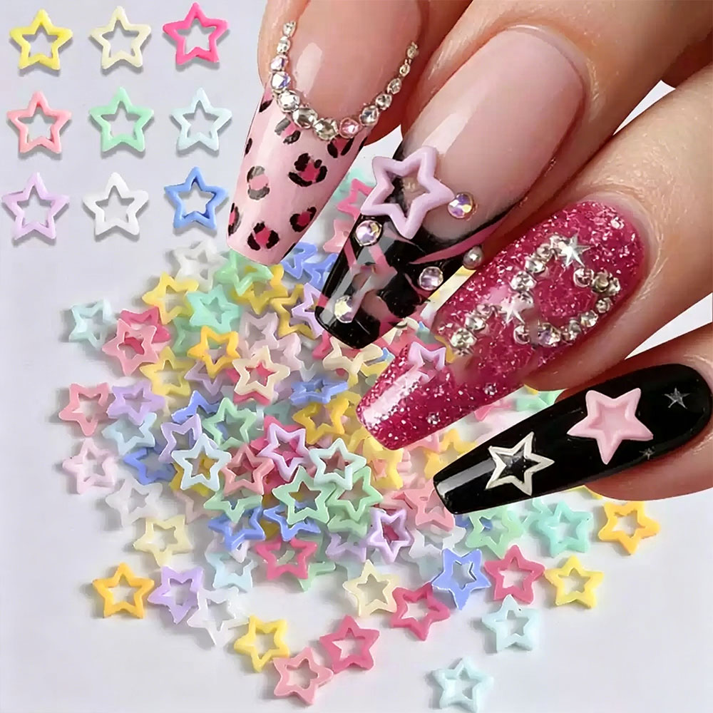 50/100Pcs Candy Color 8mm Holl - огляд і ціна Y2K Tech Accessories