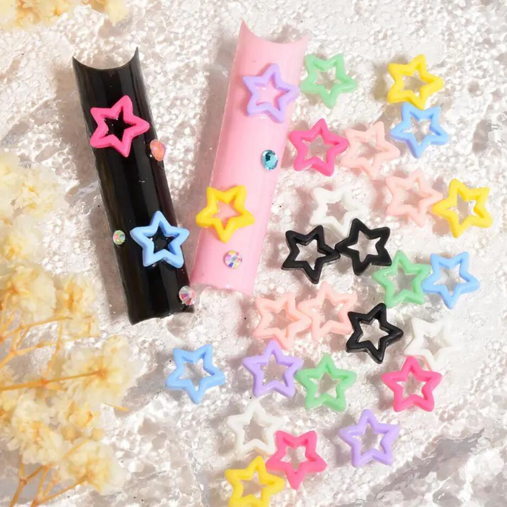 50/100Pcs Candy Color 8mm Holl - огляд і ціна Y2K Tech Accessories