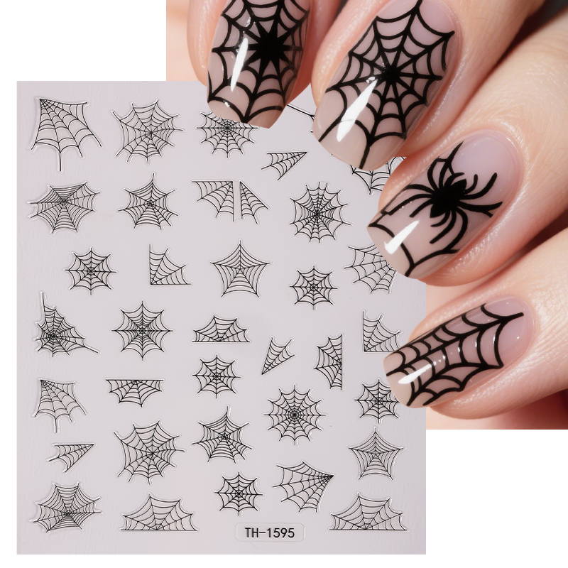 3D Halloween Nail Art Stickers - огляд і ціна Y2K Tech Accessories